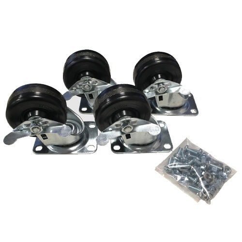 Rack and Cabinet Caster Set