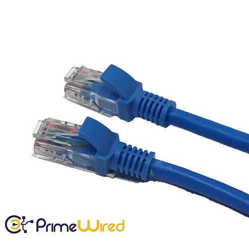 Primewired, Patch cord Cat.5e UTP, Snag-Proof Boot, 26AWG, Blue    5 ft.