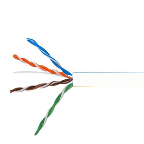 Cat5e, FT6/CMP, Plenum, 350MHz, 1000ft, White