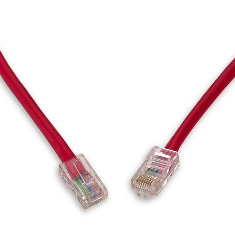 Signamax, Patch Cord, C5e, Cross Over, Red,