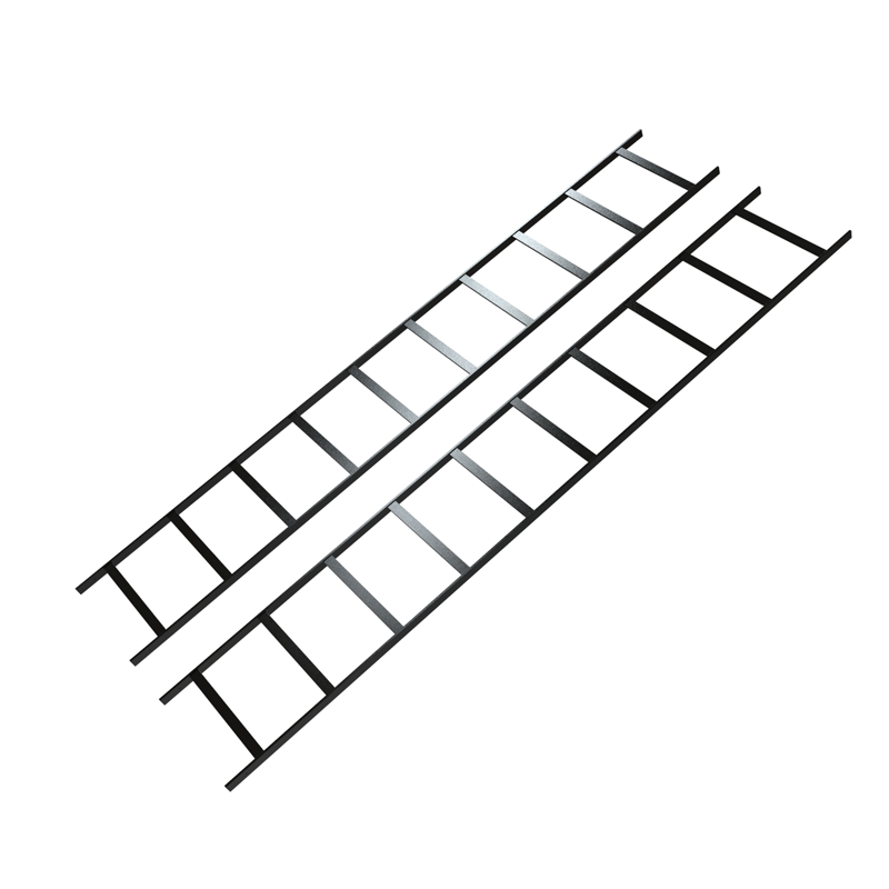 Hammond Ladder Rack CL Series 10ft Ladder width 18&quot; Black 2 Pack