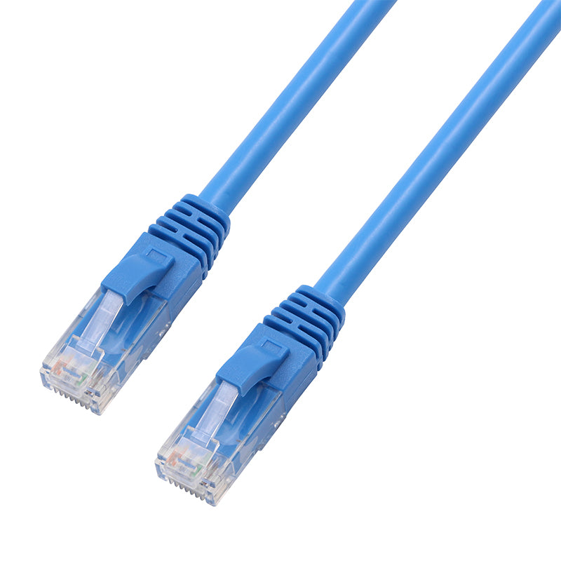 Primewired Patch cord V2, Cat6 UTP, Fluke Tested, 24AWG, Blue   7 ft.