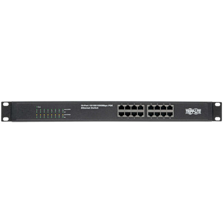 Tripp Lite 16-Port 10/100/1000 Mbps 1U Rack-Mount/Desktop Gigabit Ethernet Unmanaged Switch 