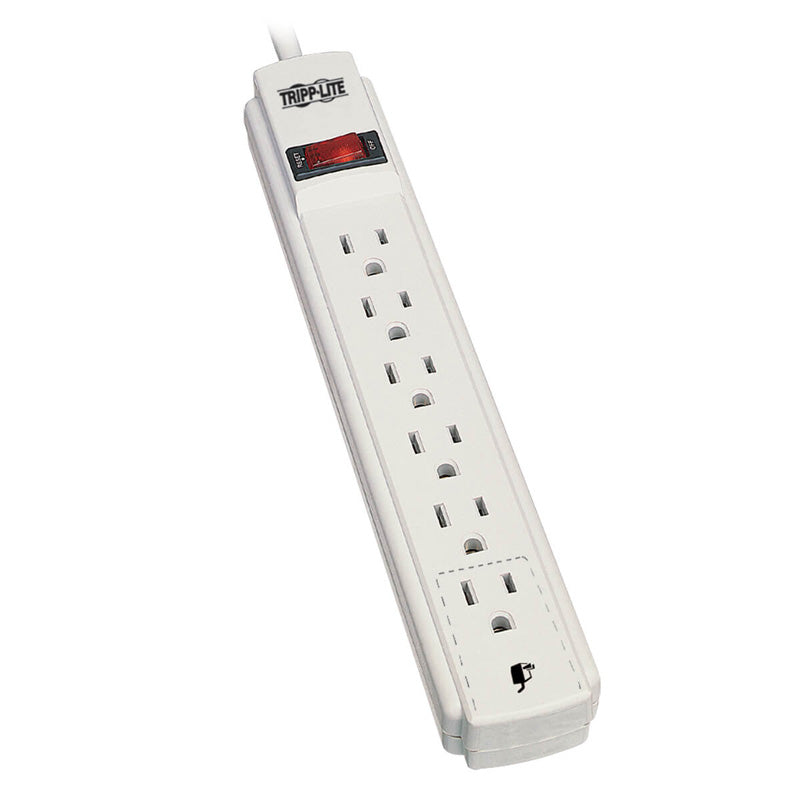 Tripp Lite Power It! 6-Outlet Power Strip, 15ft. cord