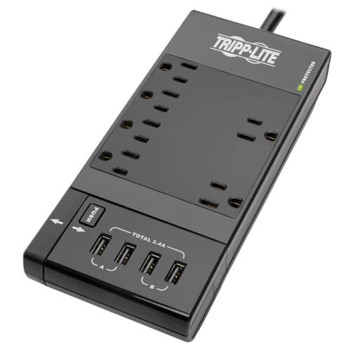 Tripp Lite Safe-IT 6-Outlet Surge Protector