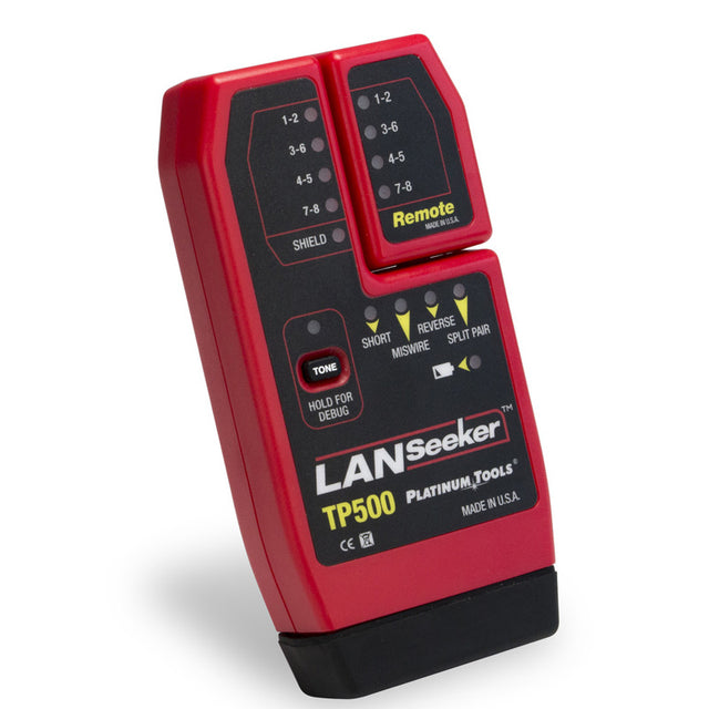 TP500C - Platinum, LANSeeker Cable Tester