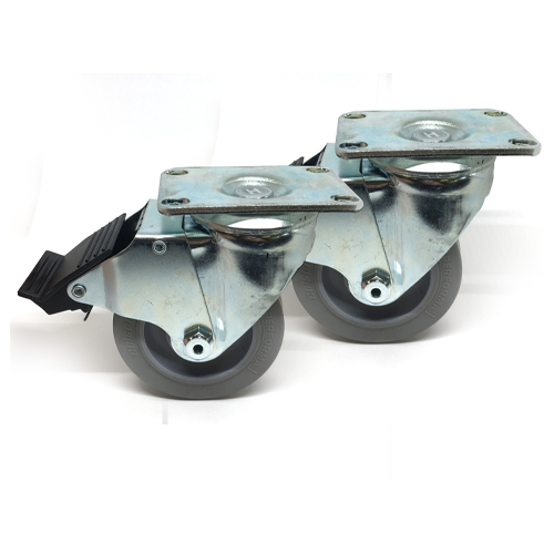 Hammond, CCST Series, Medium Caster Set, Locking Castors (set of 2)