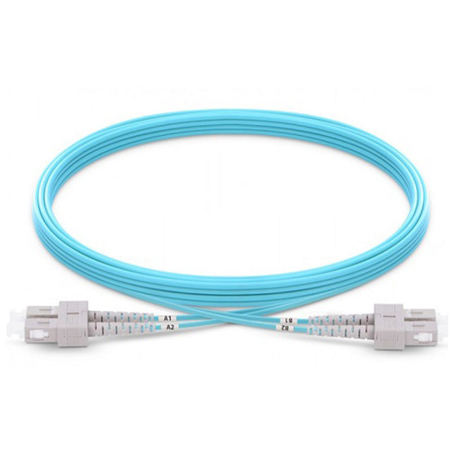PrimeWired Fiber Patch Cord Multimode Duplex SC/SC 50u OM4 10gig-LSZH, 10ft