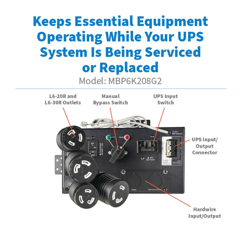 Eaton 9PX G2 Maintenance Bypass