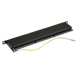 Tripp Lite Patch Panel Cat6A Shielded 24 Port .5U Rack-Mount High-Density