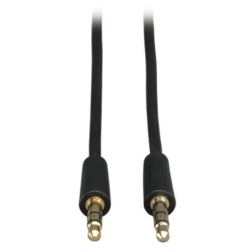 Tripp Lite 3.5mm Mini Stereo Audio Cable (M/M), 15 ft.