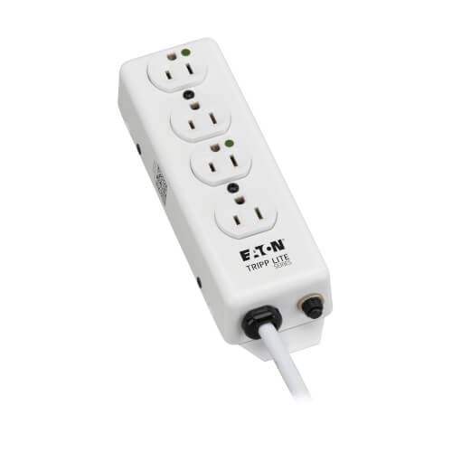 Tripp Lite Power Strip 4 Hospital-Grade Outlets 15ft
