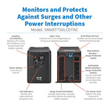 Tripp Lite Cloud-Connected UPS Line-Interactive  750VA 900W 120V Tower