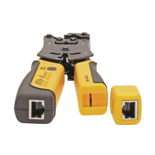 Wire Crimper with Built-in Cable Tester