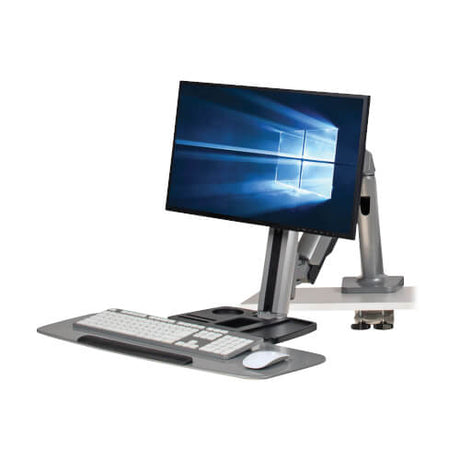 Tripp Lite WorkWise Desk-Mounted Workstation, Single Display
