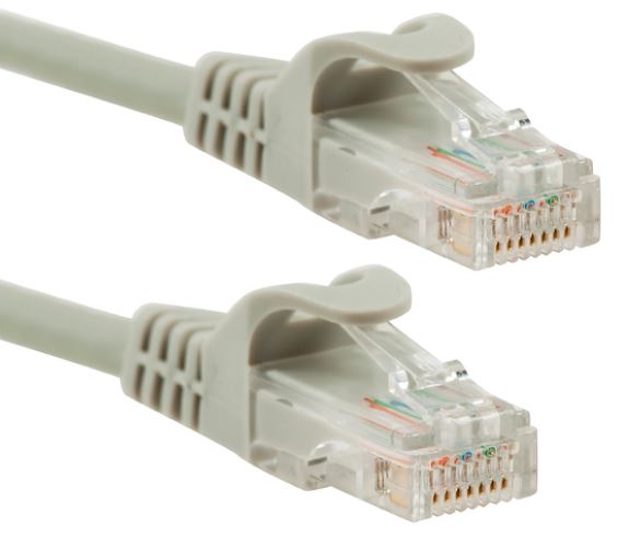 Patch Cable CAT5E Snag-Proof Grey   5' (Price for In stock items only)