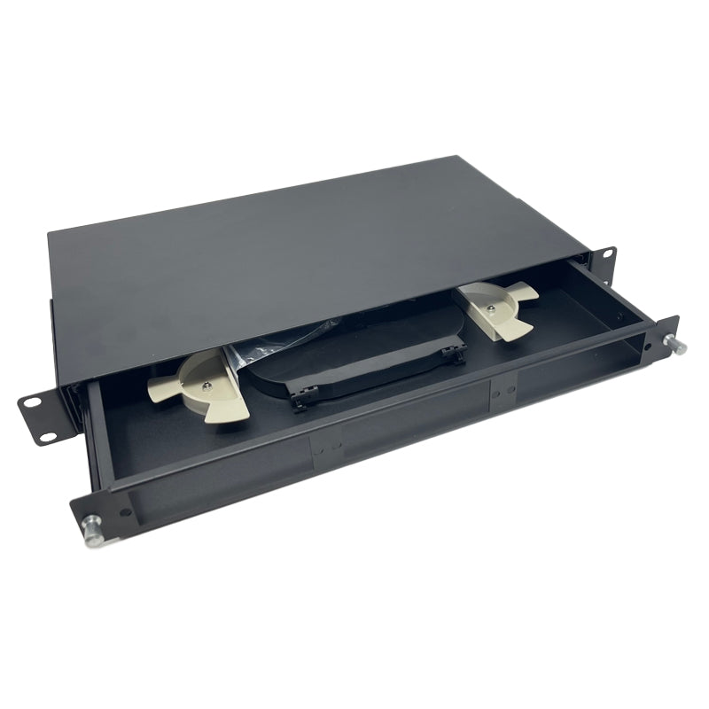 Primewired Fiber Enclosure, 19” Rack Mount Patch Panel, 1U 3 LGX slots