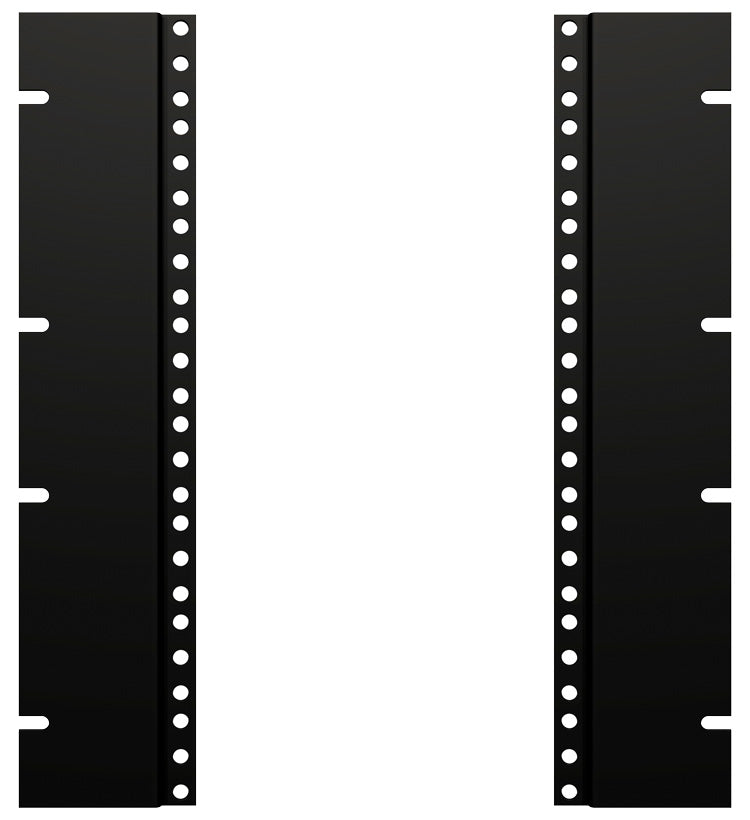 Hammond, PBAS Series, Rack Rail Reducer 24" to 19" -4U Black