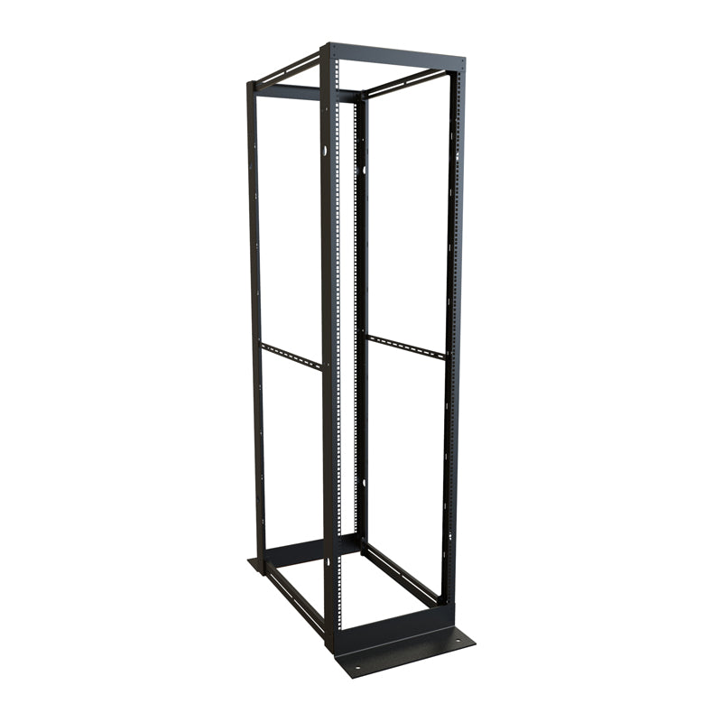 Hammond DC4R Series Adjustable Depth K/down Steel 4-Post Rack, 44U, 48"D