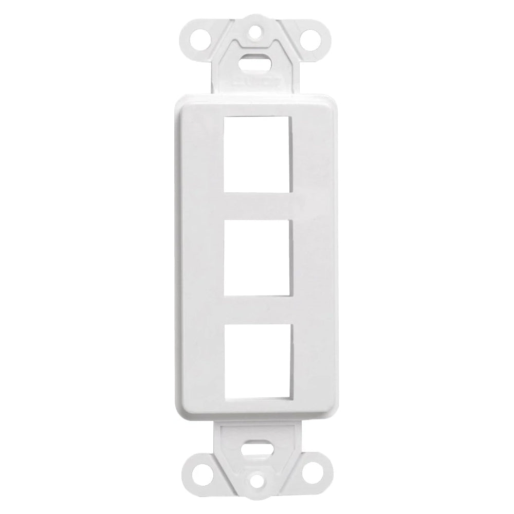 Primewired Decora Insert, White 3port