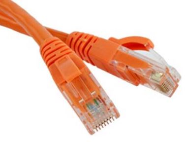 Patch Cable CAT5E Snag-Proof Orange  10' (Price for In stock items only)