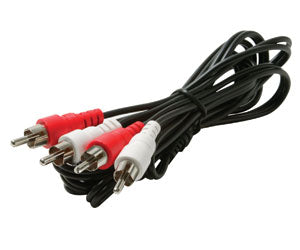 RCA Patch cord 2X Plugs to 2XPlugs 50'